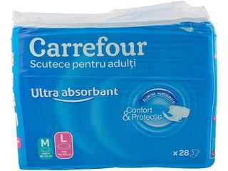 Scutece Pentru Adulti Large Carrefour 28 Bucati