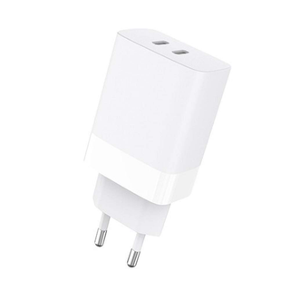 INCARCATOR RETEA CELLARA 35W DUAL USB C PD 35W + USB C PD 35W - ALB,CL71909