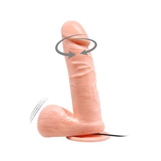 Vibrator Realistic Rotating 19.5cm LUX11325
