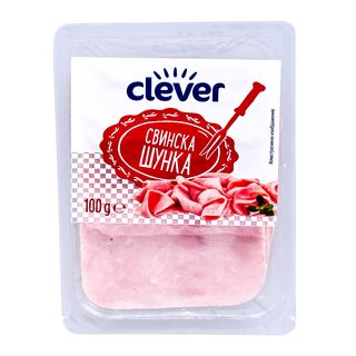 Clever Свинска шунка слайс 100 ГР / AB902782