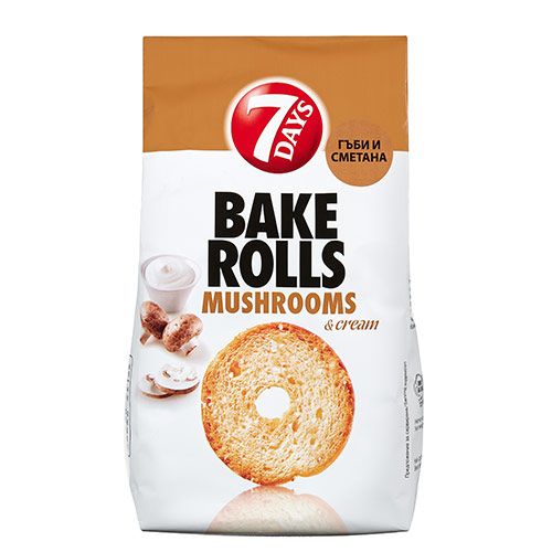 7 DAYS Bake Rolls с гъби и сметана