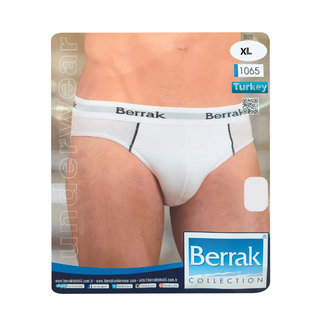 BERRAK slip muški bijeli | 8693672016503