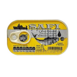 Sardynki w oleju roślinnym 125 g