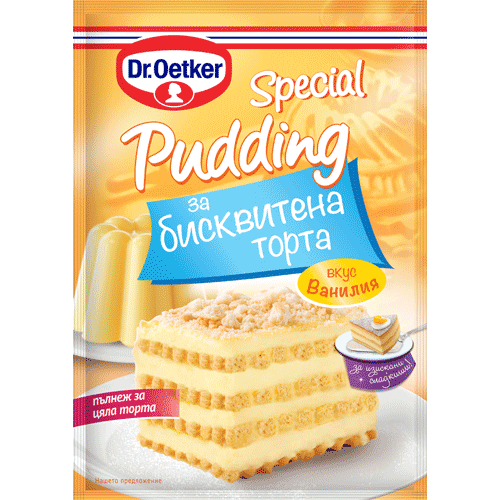 Dr.Oetker Пудинг за бисквитена торта