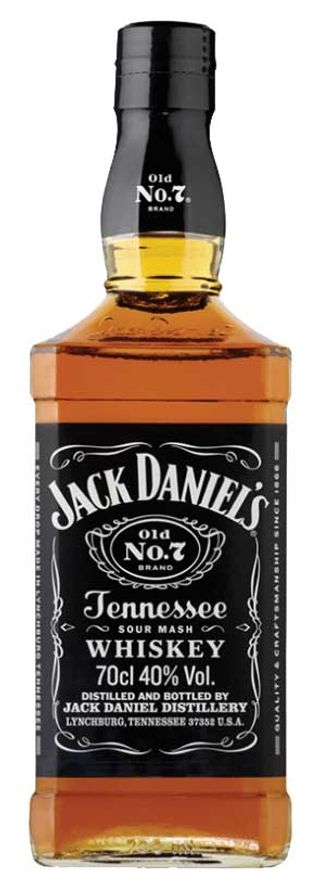 Jack Daniel'sWhisky 40% alc 700 ml
