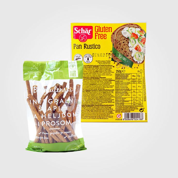 proizvodi bez glutena!