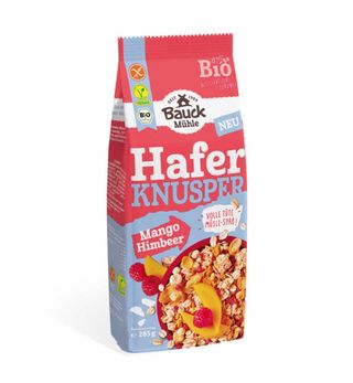 Eco Bauckhof Musli Ovaz Crocant Cu Mango Zmeura  F