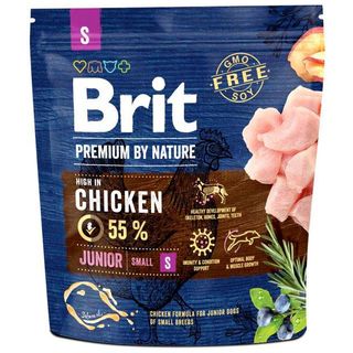 Hrana uscata pentru caini Brit Premium Junior S 1kg
