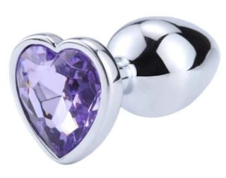 Dop Anal Hearty Buttplug Argintiu