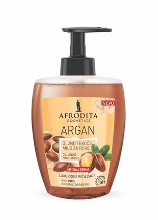 AFRODITA sapun tečni antibakterijski argan 300 ML | 3831070651642