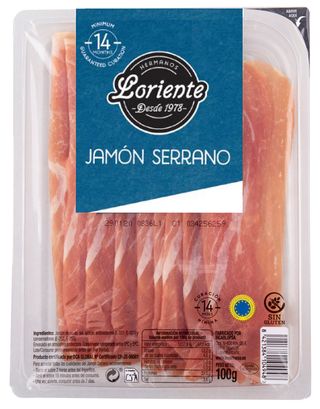 Лорейн Хамон Серано Слайс 100г