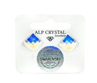 ALP CRYSTAL minđuše kocka | 8592954208967