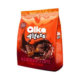 Alfers Napolitane Glazurate Cu Cacao180G
