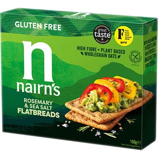 Nairn's, Felii de paine crocanta din ovaz cu rozmarin si sare de mare 150g (ID 1518)