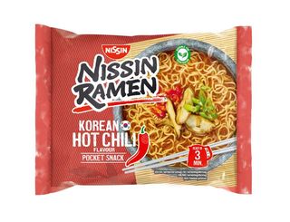Supa instant ramen Nissin Korean Hot Chili, 65.2 g