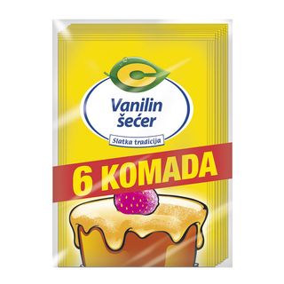 CP VANILIN SECER 6X10G -- 041462