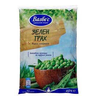 Валбес Грах замразен 450 гр \ 00800630
