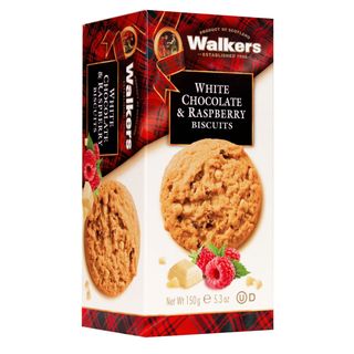 Keksi s bijelom čokoladom i malinama 150 g