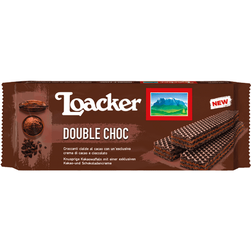 Loacker Вафли двоен шоколад