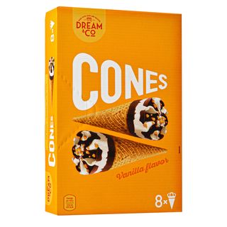 Dream&Co, Inghetata cu vanilie 8x120ml (ID 40017)