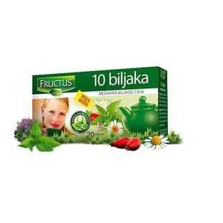 CAJ FRUCTUS 10 BILJAKA 30G FRUCTUS 048774
