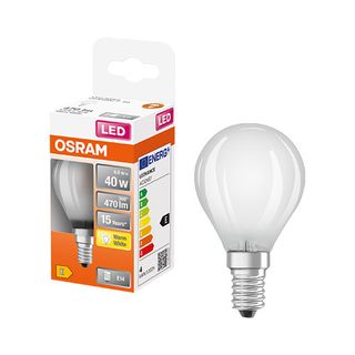 OSRAM Bec LED 4W/827E14 timbru verde:0,97lei 1 buc