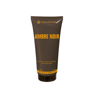 Gel șampon pentru corp și păr Ambre Noir Tub 200 ml