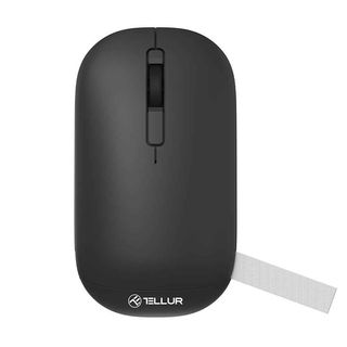 Mouse wireless Tellur Gripper, 2.4Ghz, bluetooth, Negru