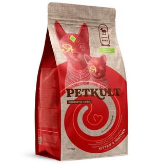 Hrana uscata pentru pisici Petkult Cat Probiotics Kitten&Mother Fresh Miel 2kg