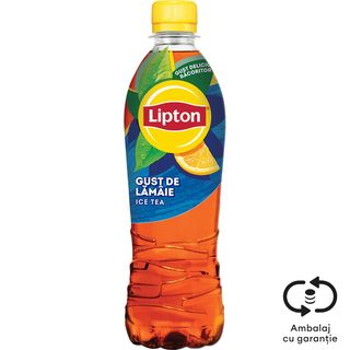 Lipton, Bautura racoritoare cu ceai negru si lamaie 0.5L (ID 42506)