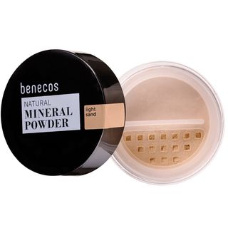 BENECOS MAKE UP natural puder mineral light sand | 4260198090641