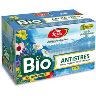 Ceai Antistres Bio 30G Fares
