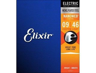 Elixir Nanoweb Electric Custom Light 09-46