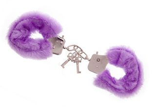 Catuse Plus Dream Toys "Furry Cuffs" Violet