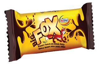Big Fox biscuiti vanilie cu crema cacao 30 g