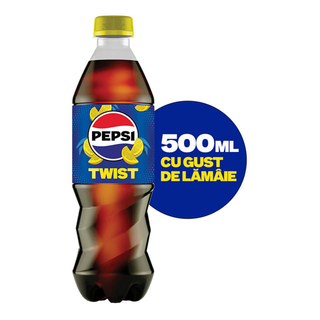 Pepsi Twist, Bautura Cola, Pet, 500ml