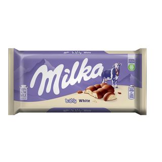 Milka Bubbly White 95g