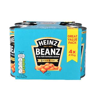 HEINZ Печен боб в доматен сос 4 x 415 ГР / 38957038