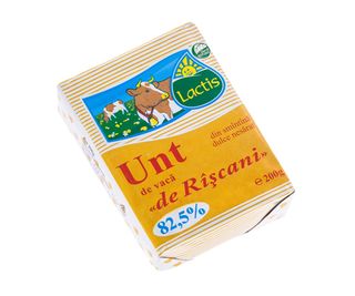 LACTIS Unt din smântână dulce De Râșcani 82.5%, 200g