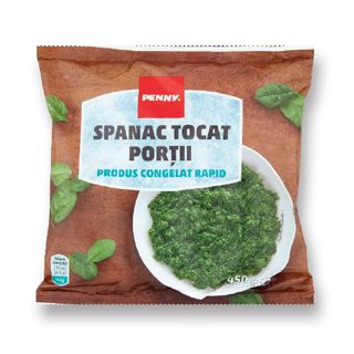 PENNY Spanac tocat portii 450 g