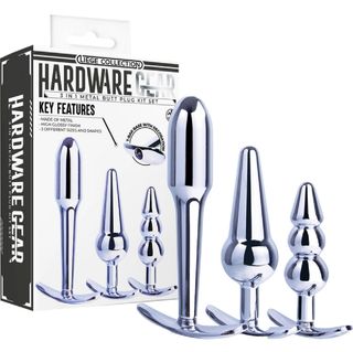 Set Anal Metal Hardware Gear Unisex