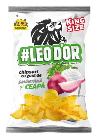 Chipsuri Leodor cu costite prajite 100g