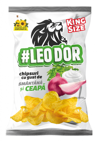 Chipsuri Leodor cu costite prajite 100g