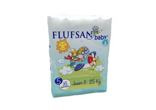 FLUFSAN BABY baby pelene 5 junior 11 - 25kg 16 KOM | 8015013245166