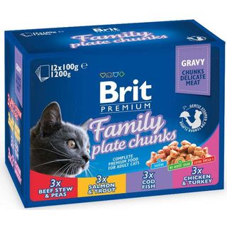 BRIT PREMIUM plic, Family MULTIPACK 1200g (12x100g) (COD VP101100278)