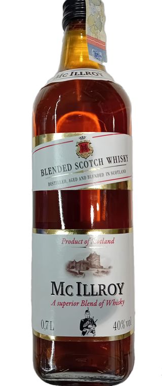 Mc Illroy Whisky 40%alc 700ml