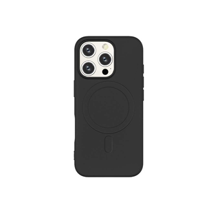 Capac Protectie Spate Cellara Tpu Soft Magsafe Compatibil Cu iPhone 16 Pro Max - Negru,CL77703