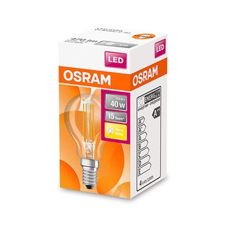 OSRAM Bec LED 4W/827E14 timbru verde:0,97lei 1 buc