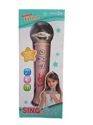 Microfon cu sunete si lumini