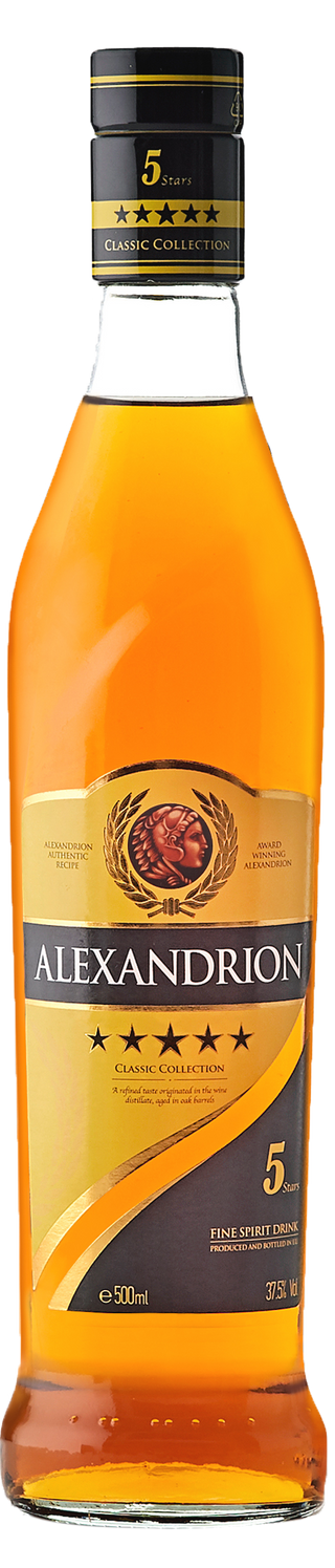 Alexandrion 5* Bautura spirt.37.5%alc 500 ml